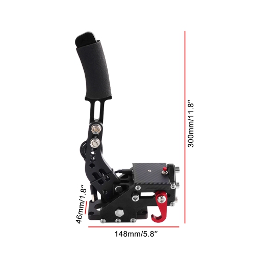 14Bit PS4/PS5 PS USB3.0 SIM Handbrake for Racing Games Thrustmaster T300RS Black