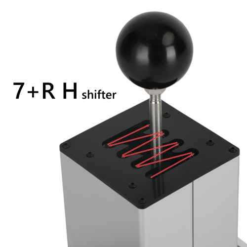 Frein à main USB avec pince en L et levier de vitesses 7+R H pour jeu de course G25 G27 G29 de Logitech