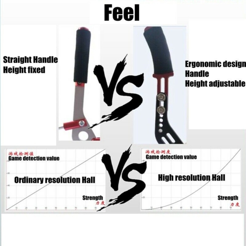 Frein à main USB avec pince en L et levier de vitesses 6+R H pour jeu de course G25 G27 G29 de Logitech