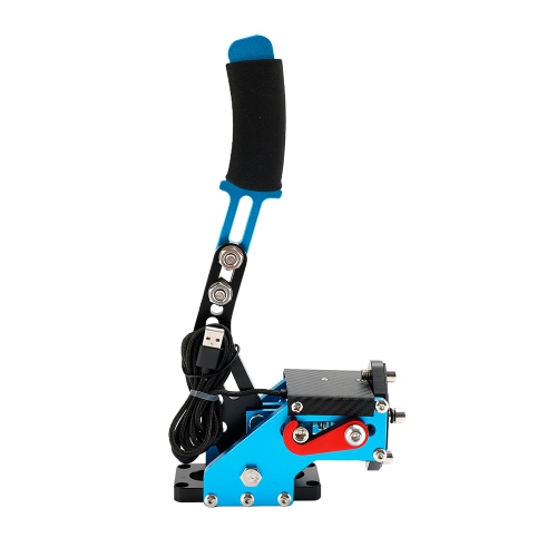 14Bit USB Handbrake for Racing Games Steering Wheel Stand G27/G29 G920 PC Blue