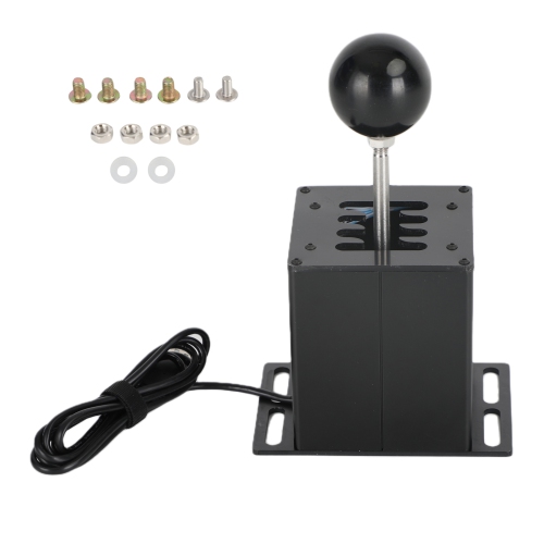 7+R USB Simulator H Gear shifter for Logitech G29 G920 Steering Wheel PC Black