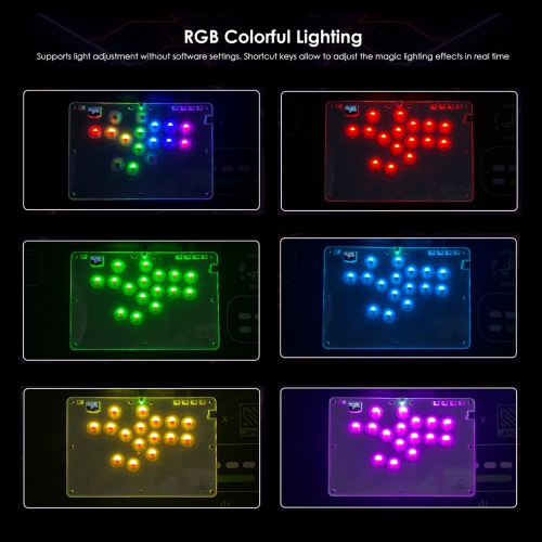 HITBOX Fighting Keyboard Arcade Joystick Advanced Buttons Street Fighter 6 Steam