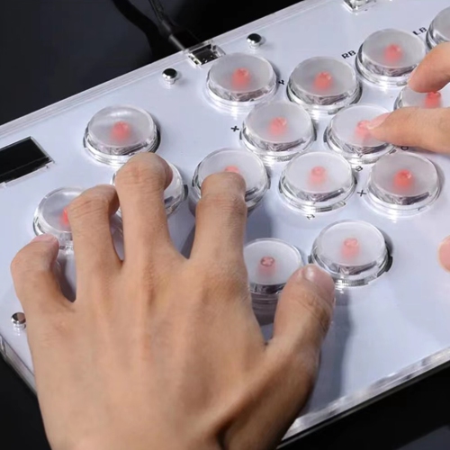 HITBOX Fighting Keyboard Arcade Joystick Advanced Buttons Street Fighter 6 Steam