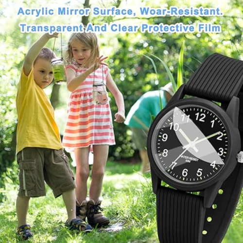 Analog Kids Watches for Girls Boys Kids Watches Learning Time 50M Waterproof Children Watch Easy to Read for Ages 4-12 Kids Great Birthday Gifts