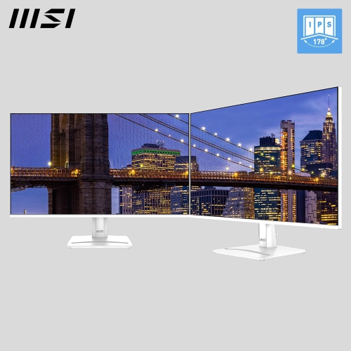 MSI 27" 1920 x 1080 120Hz 1ms (MPRT) / 4ms (GTG) IPS Business Monitor Tilt adjustable (PRO MP275W E2)