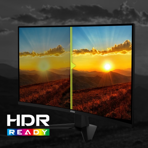 MSI 27" 2560 x 1440 180Hz 0.5ms (GTG) Curved 1500R Rapid VA Gaming Monitor Tilt adjustable (MAG 274CQF)