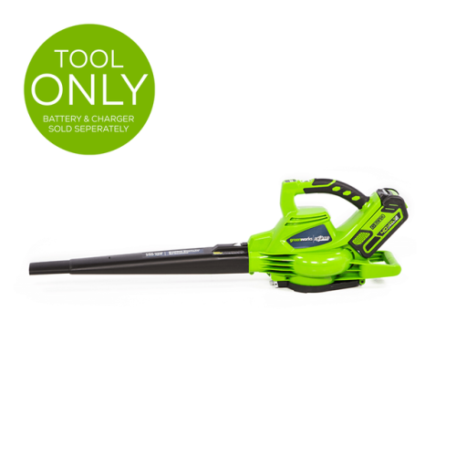 Greenworks 40V 185 MPH-340 CFM BL Blower/Vac, Tool Only