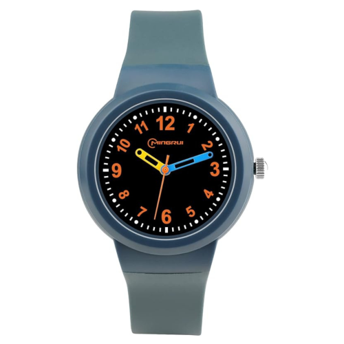 PRIME MADE Kids Analog Watch for Girls Boys Waterproof Learning Time Wrist Watch Easy to Read Time Wristwatches for Children