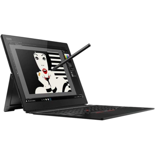 LENOVO ThinkPad X1 13" FHD Touchscreen Tablet - Intel Core i7-8650U - 16GB - 256GB PCIe SSD - Windows 11 - Black - 2 Years Warranty by LENOVO - Refurbished condition - Image 3