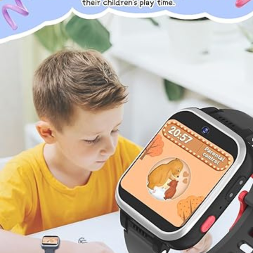 Kids Smart Watch for Boys Girls, Kids Fitness Activity Tracker Watch 1.54'' Screen with Pedometer Flashlight Camera Calculator Alarm Clock 16
