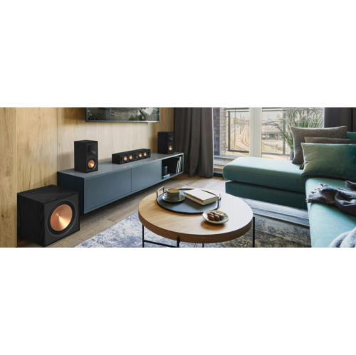 Onkyo 7.2 Ch 8K THX Dolby Atmos Receiver | Klipsch Reference Speakers & Subwoofer | 5.1 Ch Home Theatre System w/ 100ft 14 Gauge OFC Speaker Wire