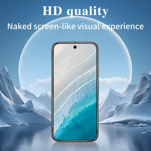 3+3 Pack de protecteurs d'écran pour Google Pixel 9?Sorti en 2024? Pellicule d'écran en verre trempé sans bulles