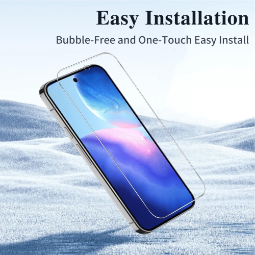 3+3 Pack de protecteurs d'écran pour Google Pixel 9?Sorti en 2024? Pellicule d'écran en verre trempé sans bulles