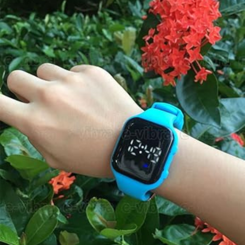 Vibrating Alarm Watch, Water Resistant Potty Training Watch Rechargeable Medical Reminder Watch with Timer and 15 Daily Alarms