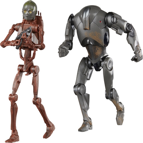 Star Wars The Black Series 6 Inch Action Figure Deluxe 2-pack - C-3PO & Super Battle Droid