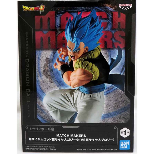 Jeu de figurines Static Match Makers de 6&nbsp;po de Dragonball Super Saiyan Blue Gegeta