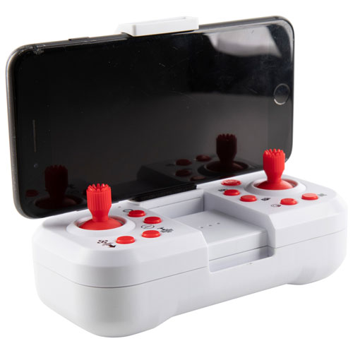 Drone HD Ally de LiteHawk avec caméra - Rouge/Blanc