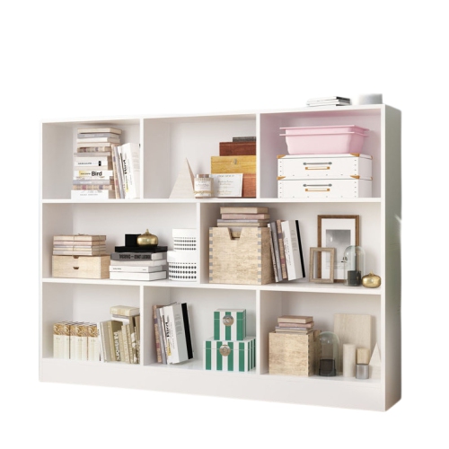 HOMSEE  8-Cube Modern 40.9"h Display Bookcase Organizer - 39.4"w X 9.4"d X 40.9"h In White