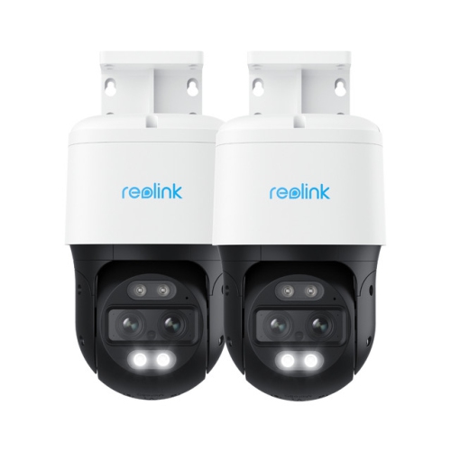 Caméra de surveillance Reolink PTZ avec suivi double, objectifs grand-angle et téléobjectif, double vue, 8&nbsp;Mpx Ultra HD 4K, alimentation par