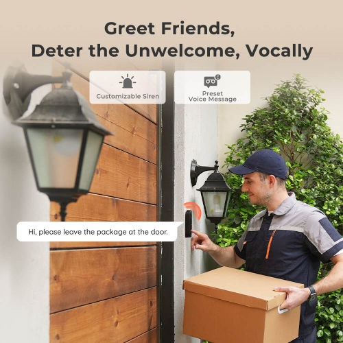 Reolink Smart Wired Doorbell with Chime, 2K HD Video, Power over Ethernet, Person Detection, Works with Reolink NVRs, Video Doorbell PoE