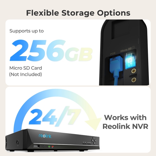 Reolink Smart Wired Doorbell with Chime, 2K HD Video, Power over Ethernet, Person Detection, Works with Reolink NVRs, Video Doorbell PoE