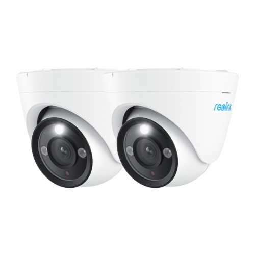 REOLINK  12Mp Security Camera With Poe, Person/vehicle Detection, Two-Way Audio, Color Night Vision, Rlc-1224A (2 Pack)