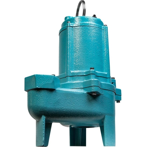 Little Giant 9JF2V2D Pit Plus JR Sewage Basin System with 115-Volt, 4/10 HP, 6000 GPH 9SC-CIM Sewage Pump and 20-Ft. Cord, Green/Blue/Black, 509673