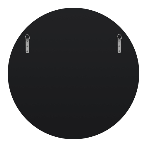 24 Inch High-grade Contemporary Decor Wall Mirror Round Vintage Tawny Starburst Mirror Beveled Edge Sunburst Frame Decor for Living Room Bedroom Foyer