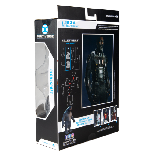 DC Multiverse de 7&nbsp;po Construisez Un film de l'escadron suicide sans masque Bloodsport