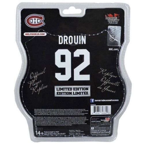 Import Dragon NHL FIGURE 6'' JONATHAN DROUIN Limited Edition New