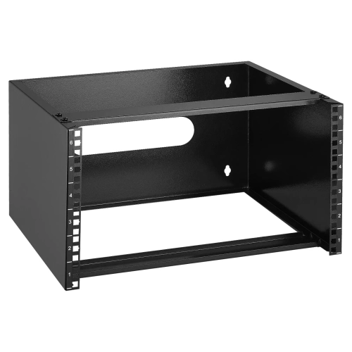 6U Wall-Mounted Network Server Rack with 14" (355.6 mm) Depth, 50 lbs (22.68 kg) Capacity