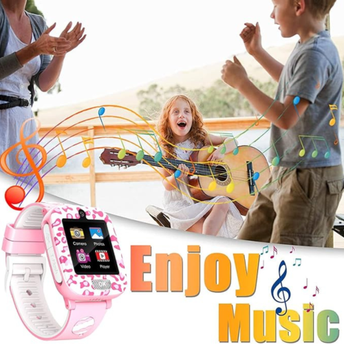 Kids Smart Watch for Boys Girls,Games Smartwatch with 14 Puzzle Games Dual Camera Music Video Audio Recording Alarm Clock Ages 3-12 Educational