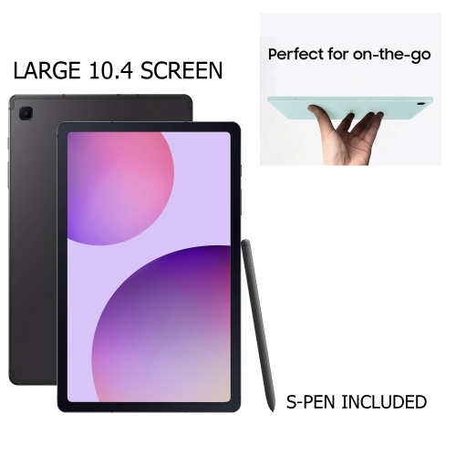 Samsung Galaxy Tab S6 Lite 10.4" Android Tablet + 10.4" Case Bundle
