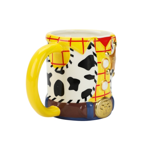 Tasse en céramique sculptée de 12 oz en tenue Woody de Toy Story
