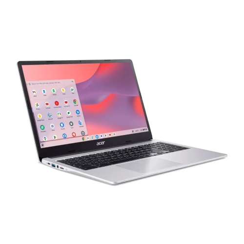 Acer - Chromebook 315 - portable HD 15,6 pouces - Processeur Intel Pentium N6000 4 cœurs - 4 Go LPDDR4X - 128 Go eMMC - Housse protection - Argent -