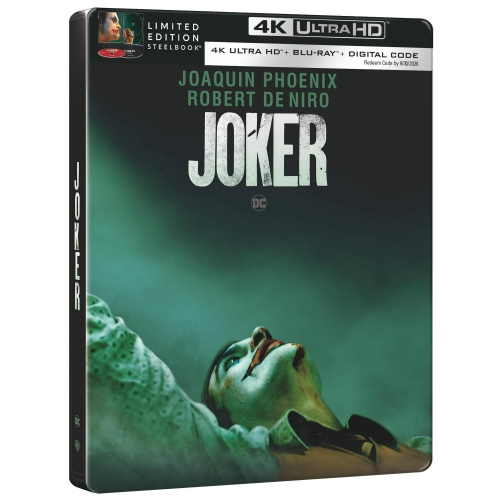 Joker [Steelbook] [4K Ultra HD + Blu-ray + Digital]
