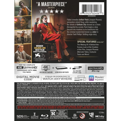 Joker [Steelbook] [4K Ultra HD + Blu-ray + Digital]