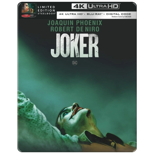 Joker [Steelbook] [4K Ultra HD + Blu-ray + Digital]