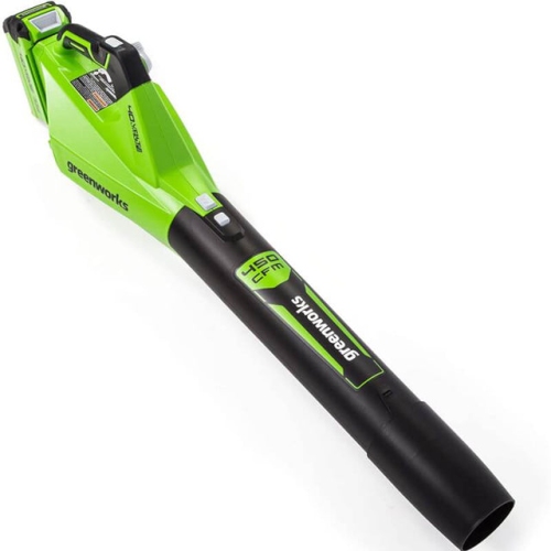 Greenworks 40V 125 MPH - 450 CFM Leaf Blower, 2.0Ah Battery and Charger Included - BLF346