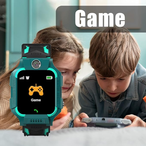 Smart Watch Phone Gift for Kids - Children Smartwatch Boys Girls with 14 Puzzle Games Music MP3 Player HD Selfie Camera Calculator Alarms Timer 12/24