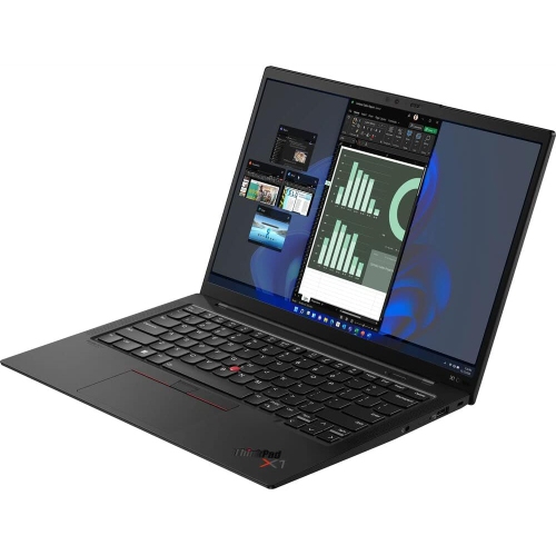 LENOVO ThinkPad X1 Carbon Gen8 14" FHD Laptop - i7-10610U - 16GB DDR4 - 512GB SSD - Windows 11 Pro - Black by LENOVO - Refurbished condition - Image 3