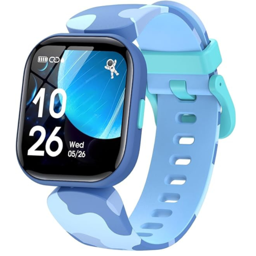 Mgaolo Kids Smart Watch for Boys Girls,Fitness Tracker with Heart Rate Sleep Monitor,Waterproof Activity Tracker Pedometer Step Counter for Android