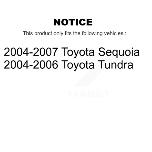 Front Right Lower Suspension Ball Joint TOR-K80521 For Toyota Tundra Sequoia