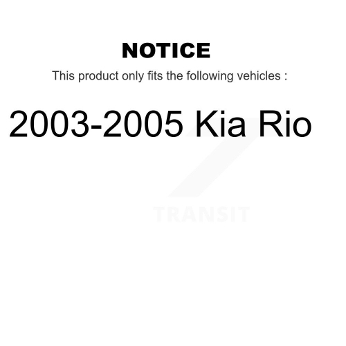 TOR-CK90383 de joint à rotule du bras inférieur droit de suspension avant pour Kia Rio 2003-2005
