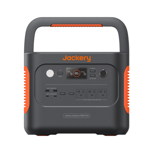 Station d'alimentation portative Explorer 1000 Plus de Jackery, générateur solaire 1264Wh avec sortie 2000&nbsp;W