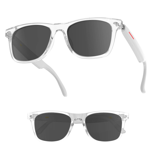 Lunettes de soleil intelligentes Bluetooth TUTT E13 | Protection HD UV Sans fil Appels et musique et contrôle de la caméra, AI Voice | Anti-Ray | Kit