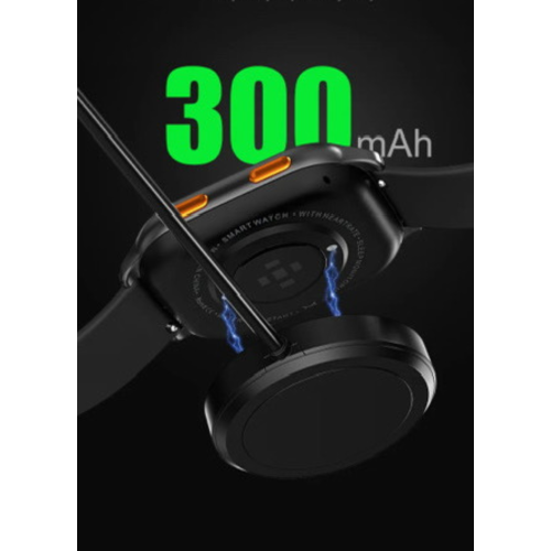 Montre intelligente écran TUTT AMOLED | Écran toujours allumé | Moniteur d'activité et de santé | YOKO | Montre intelligente IP68 pour hommes et