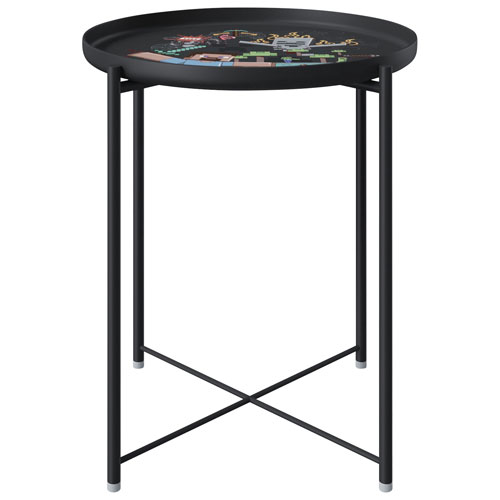 Table d'appoint Minecraft avec plateau amovible - Multicolore