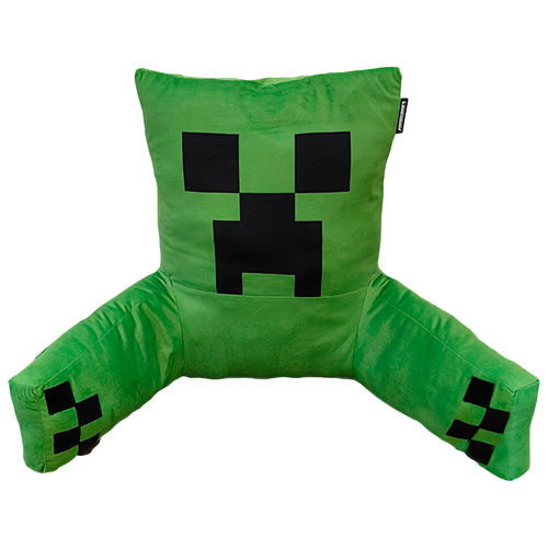 Coussin pour le dos Creeper Minecraft - Vert/Noir