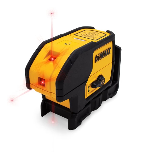 DEWALT  3-Beam Laser Point Level, Red, Self-Leveling, With Magnetic Bracket (Dw083K) Great tool